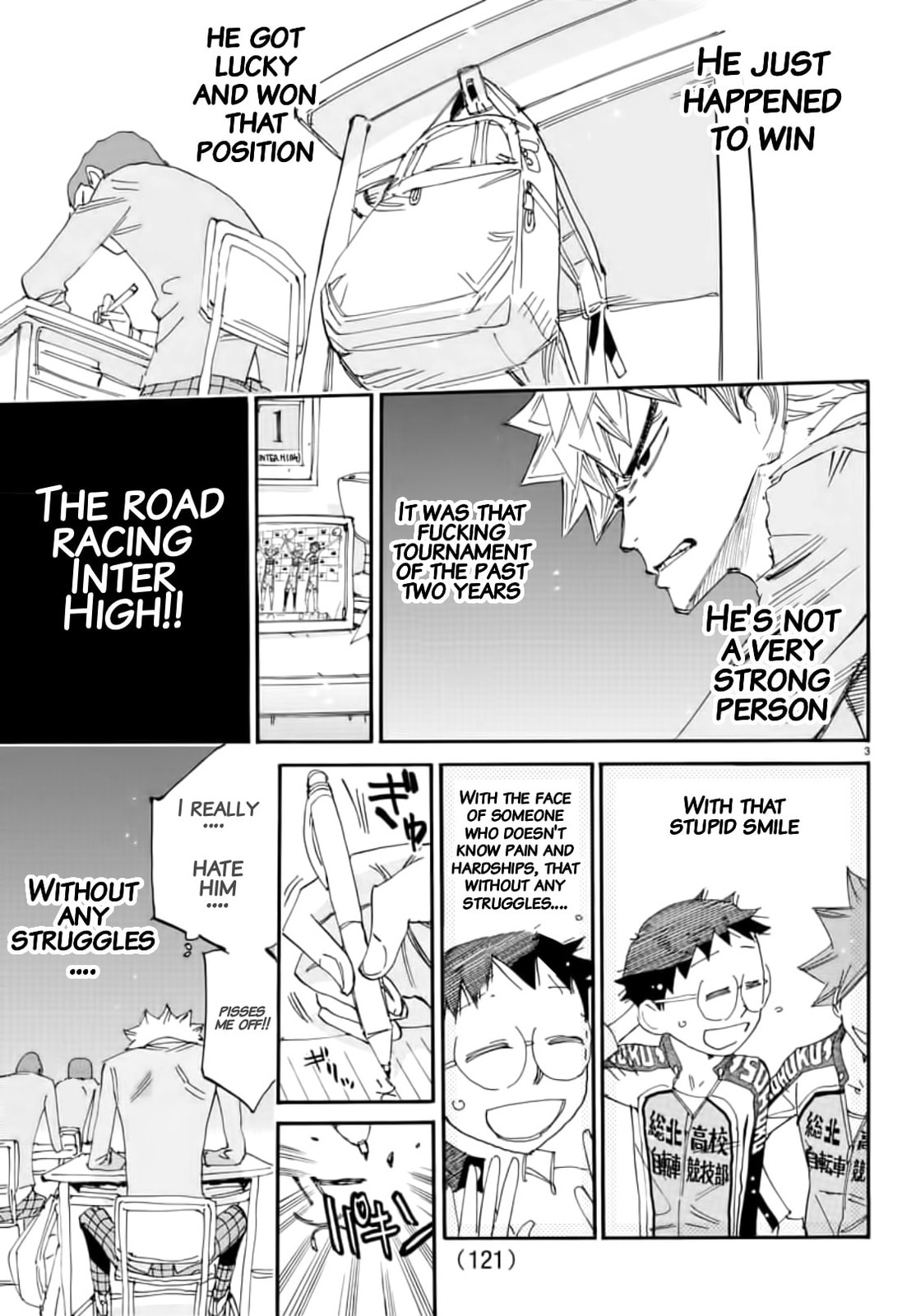 Yowamushi Pedal Chapter 646 page 4 - 