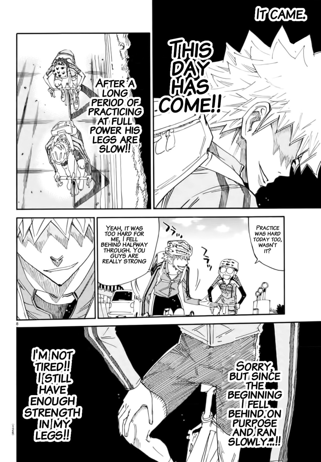 Yowamushi Pedal Chapter 646 page 7 - 