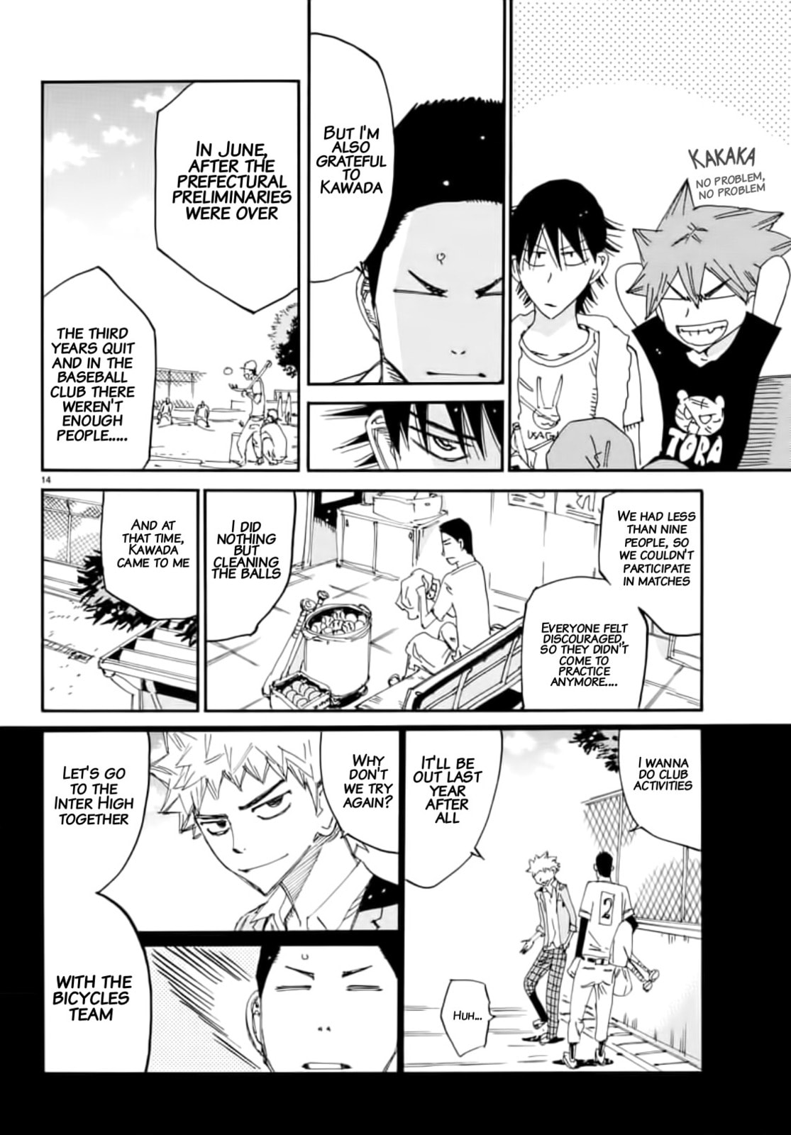 Yowamushi Pedal Chapter 648 page 13 - 