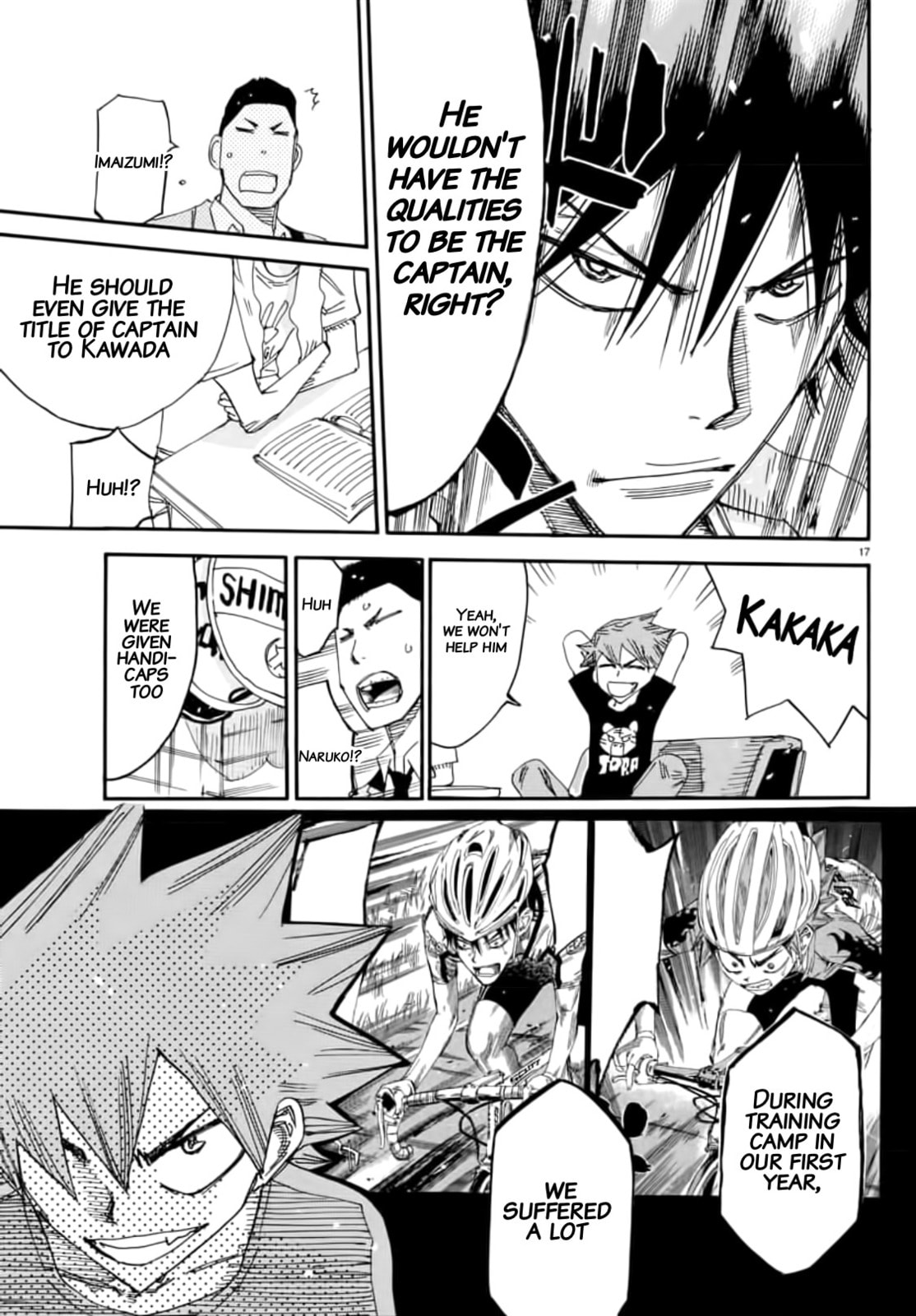 Yowamushi Pedal Chapter 648 page 16 - 