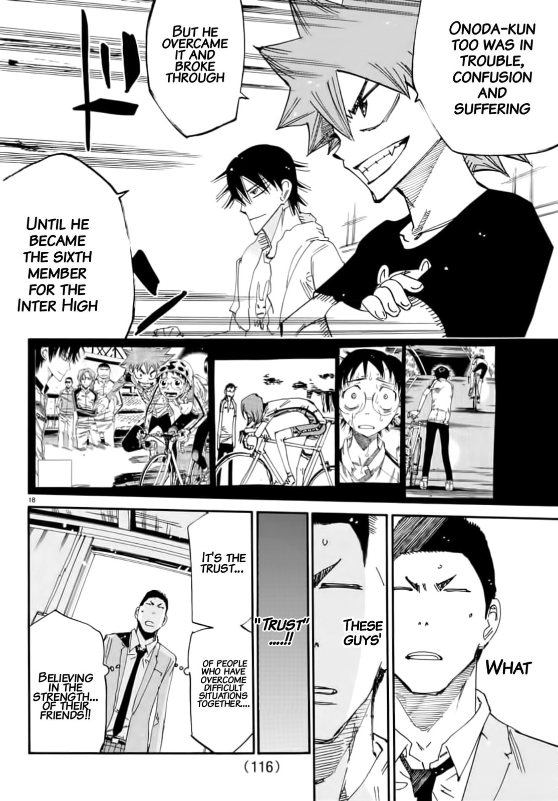 Yowamushi Pedal Chapter 648 page 17 - 