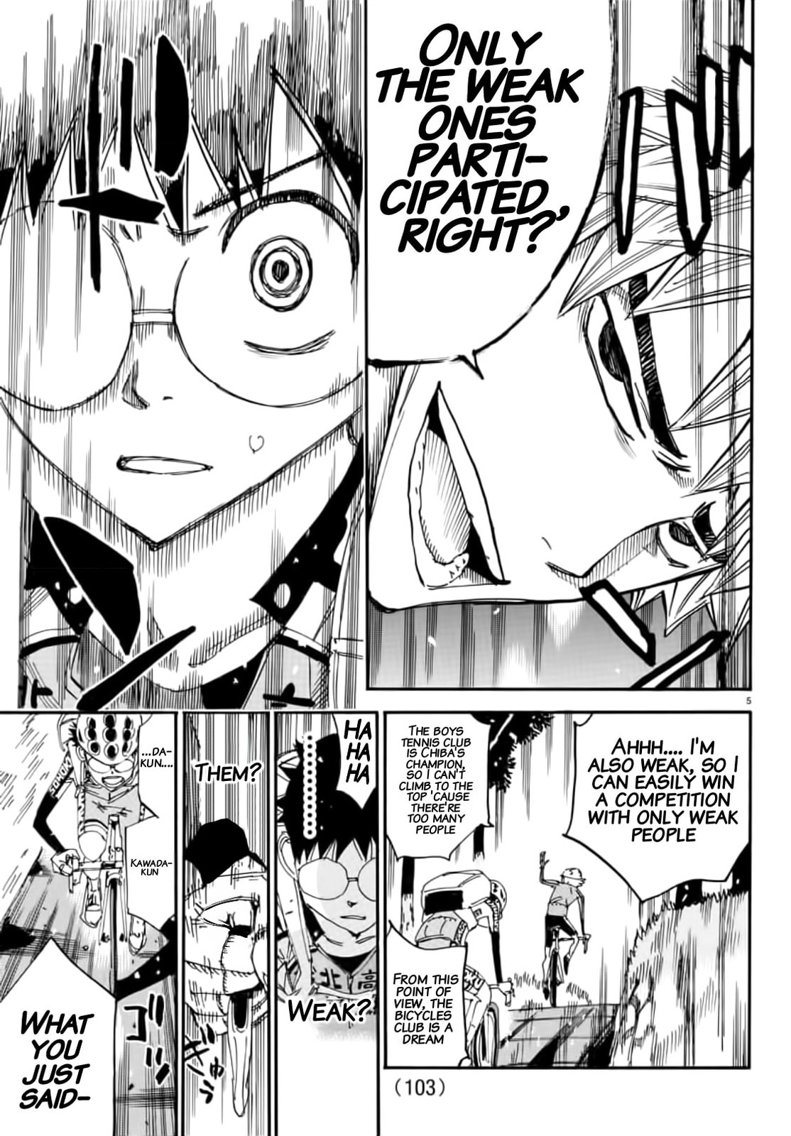 Yowamushi Pedal Chapter 648 page 4 - 