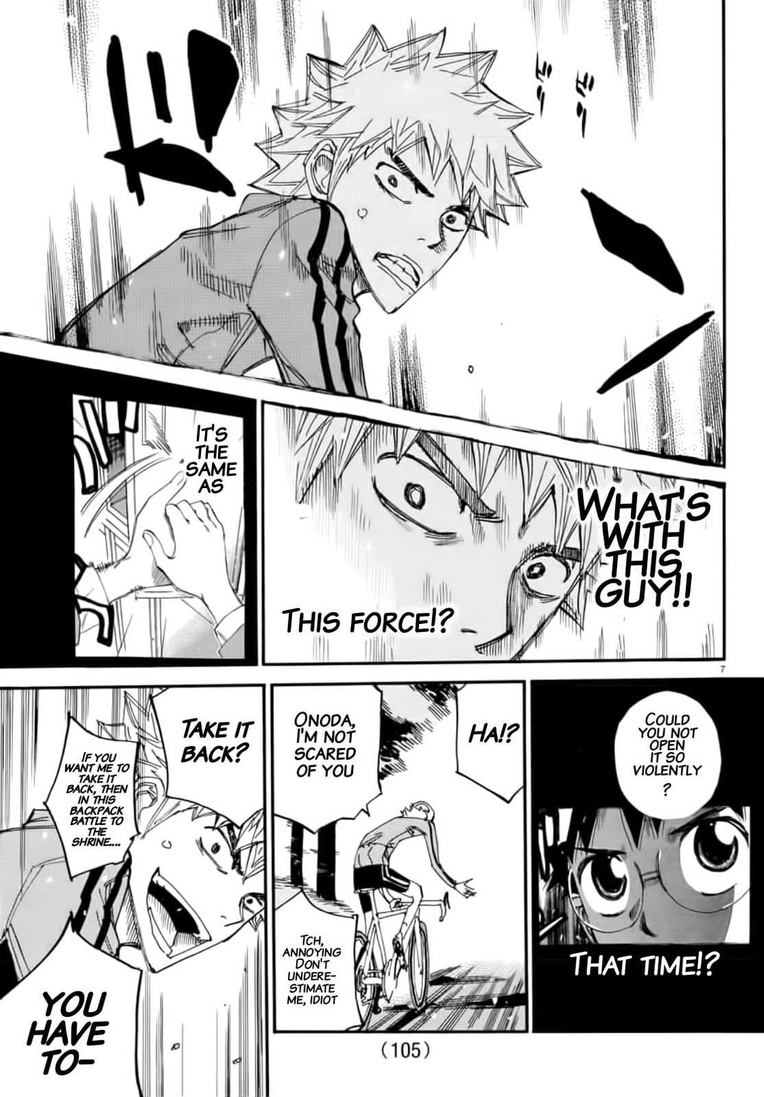 Yowamushi Pedal Chapter 648 page 6 - 