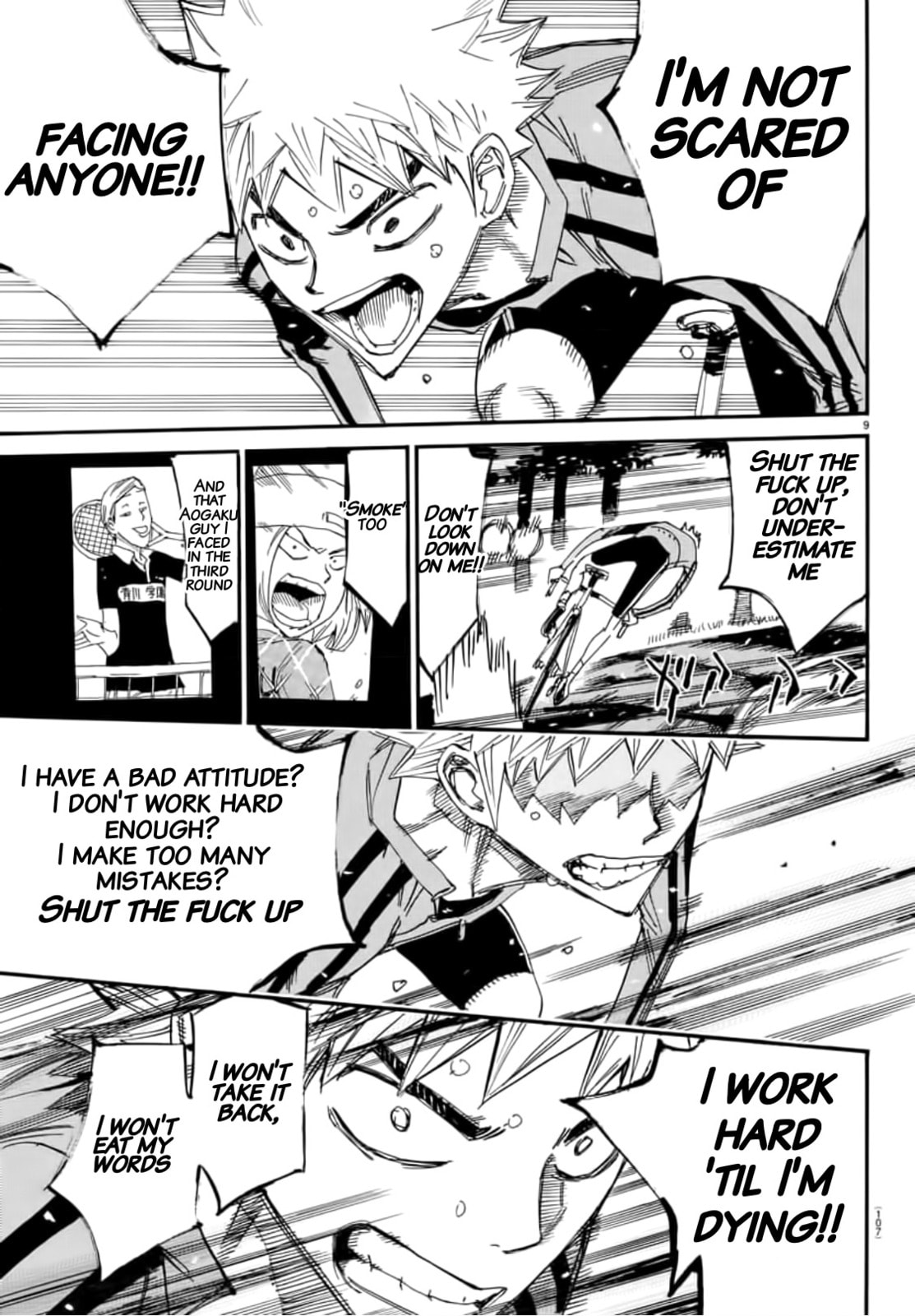 Yowamushi Pedal Chapter 648 page 8 - 