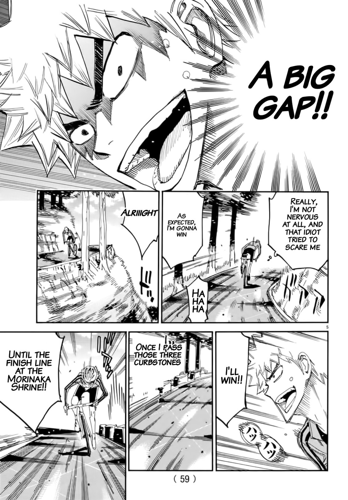 Yowamushi Pedal Chapter 649 page 4 - 