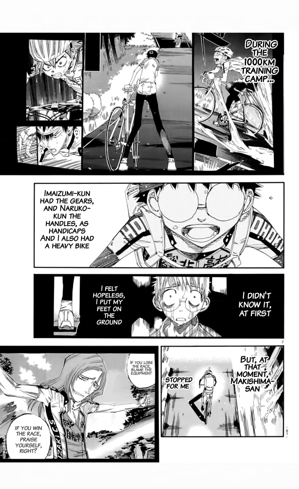 Yowamushi Pedal Chapter 649 page 6 - 