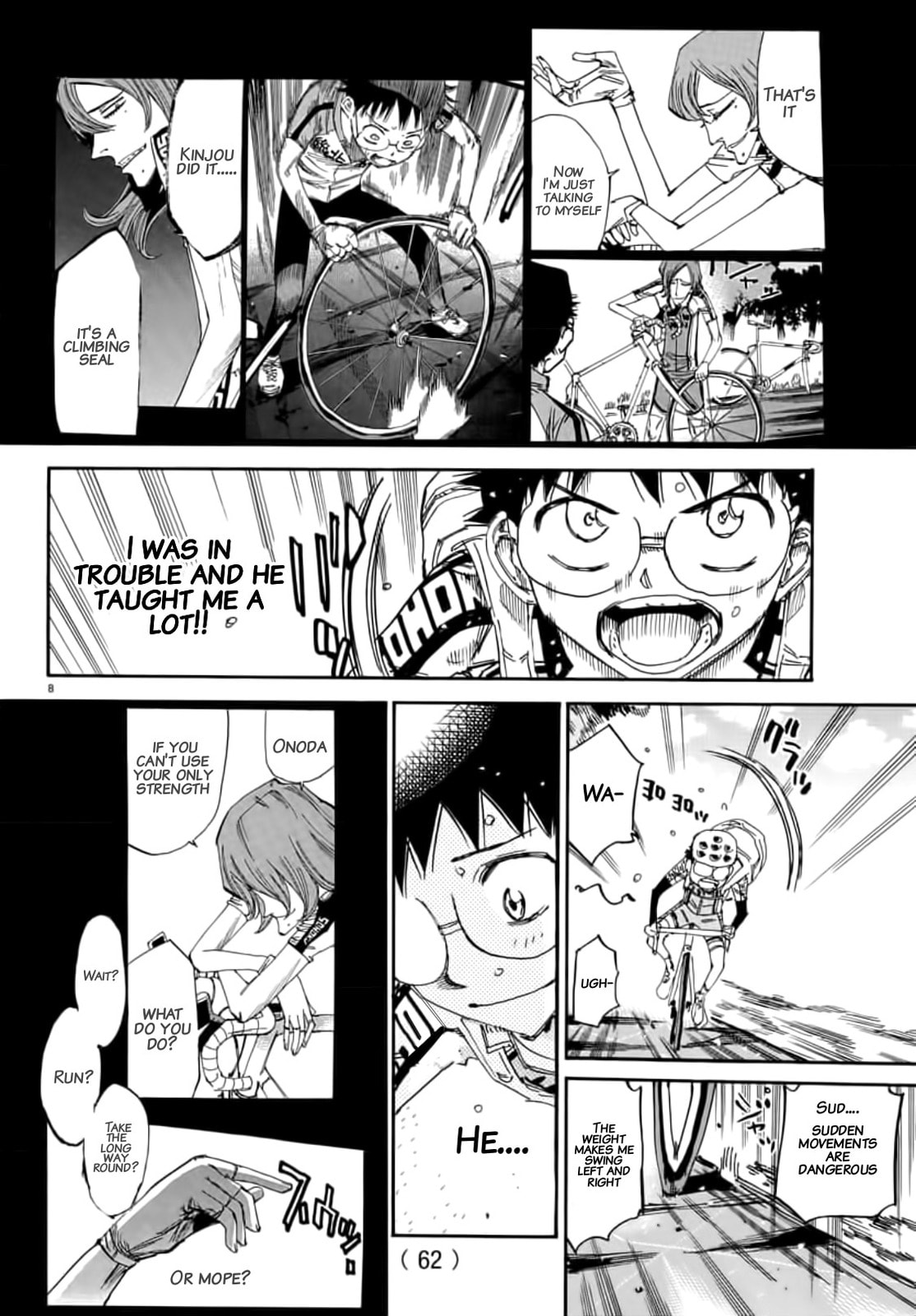 Yowamushi Pedal Chapter 649 page 7 - 