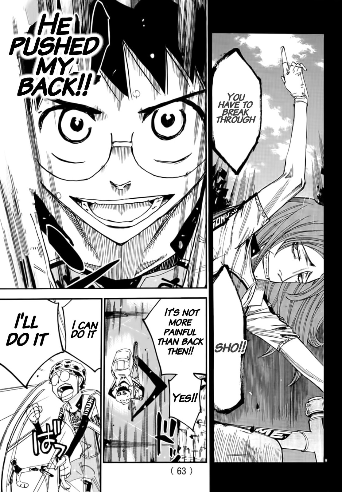 Yowamushi Pedal Chapter 649 page 8 - 