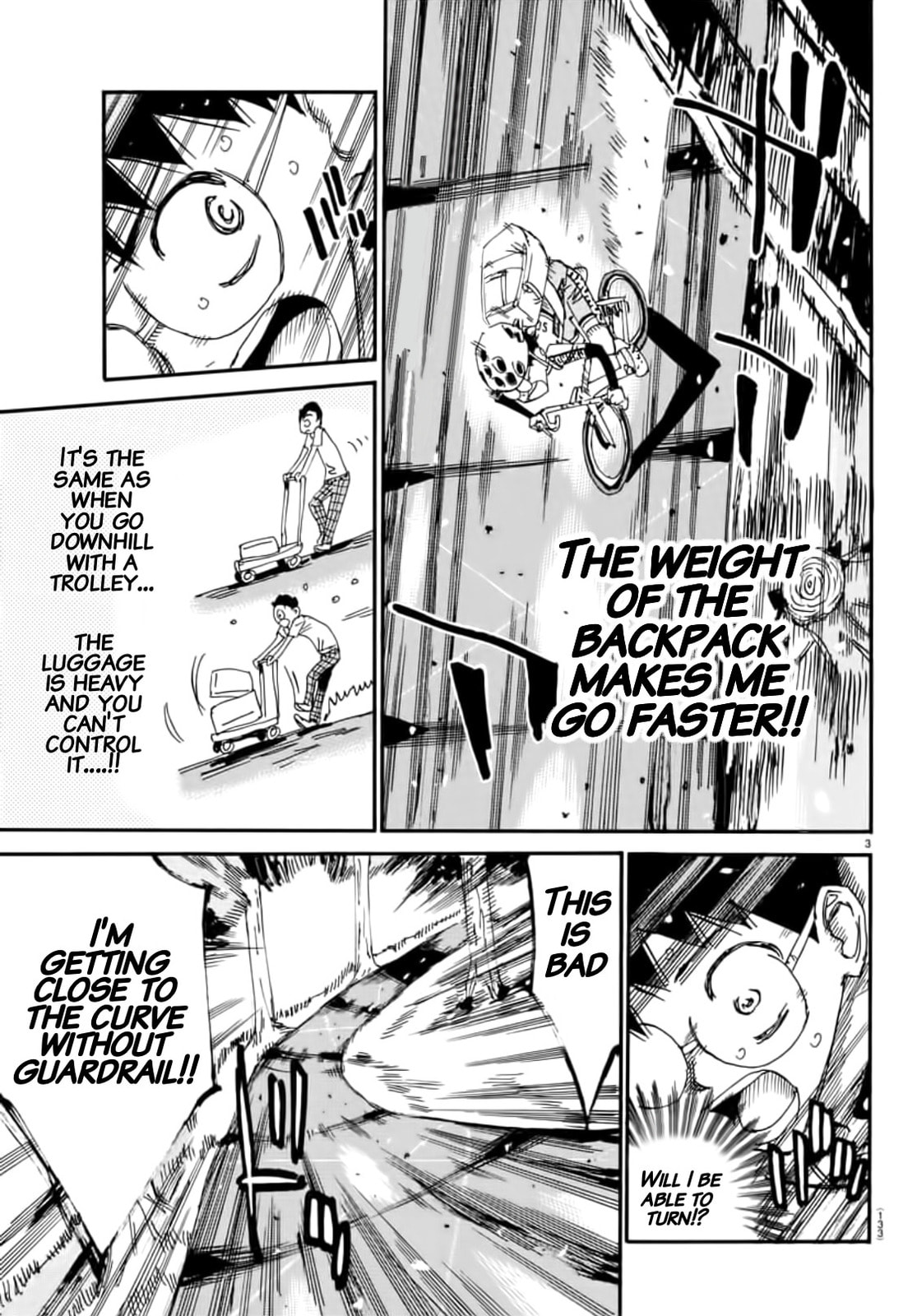 Yowamushi Pedal Chapter 650 page 3 - 