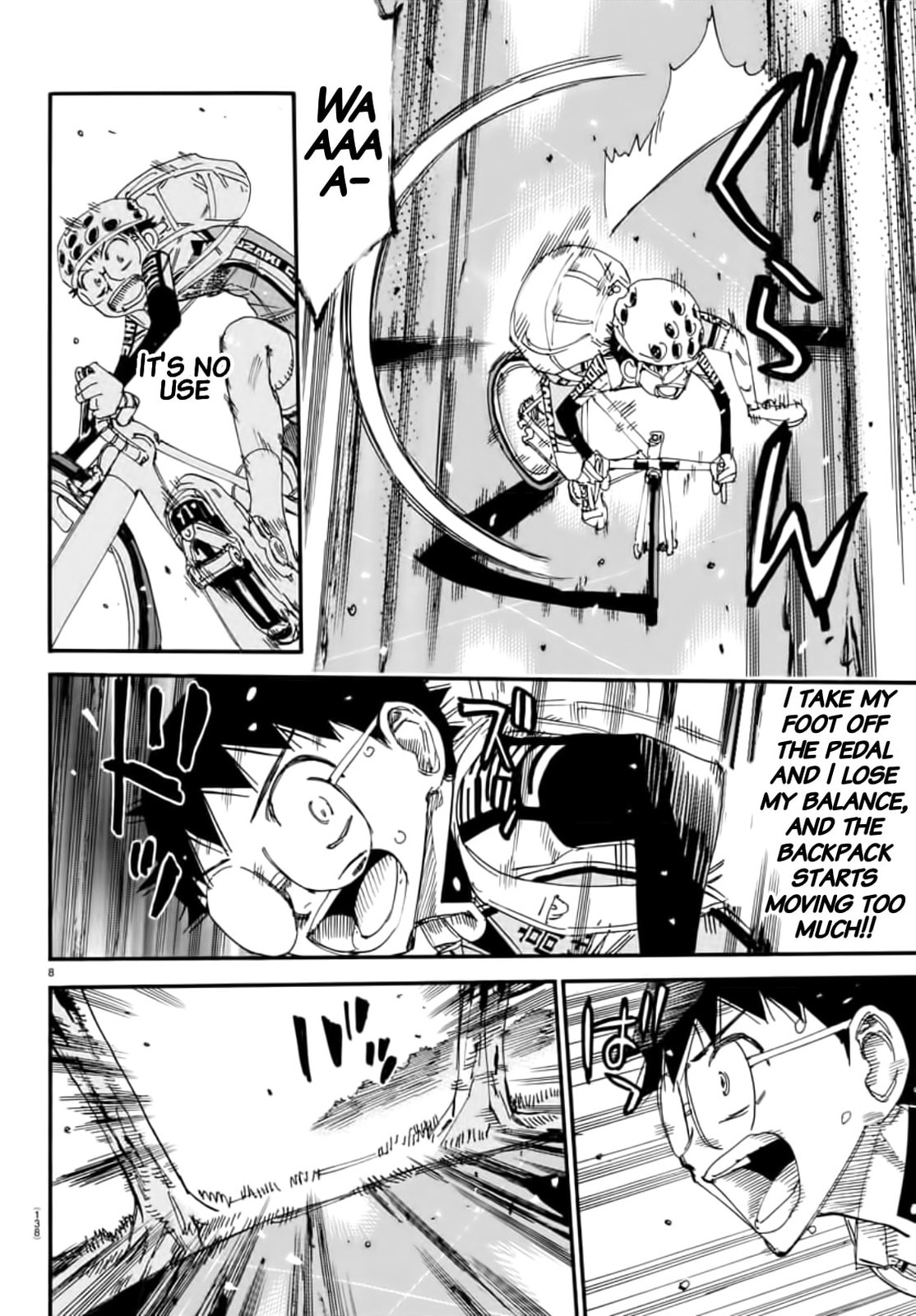 Yowamushi Pedal Chapter 650 page 8 - 
