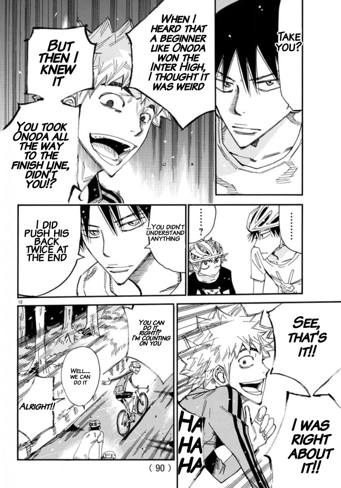 Yowamushi Pedal Chapter 651 page 11 - 