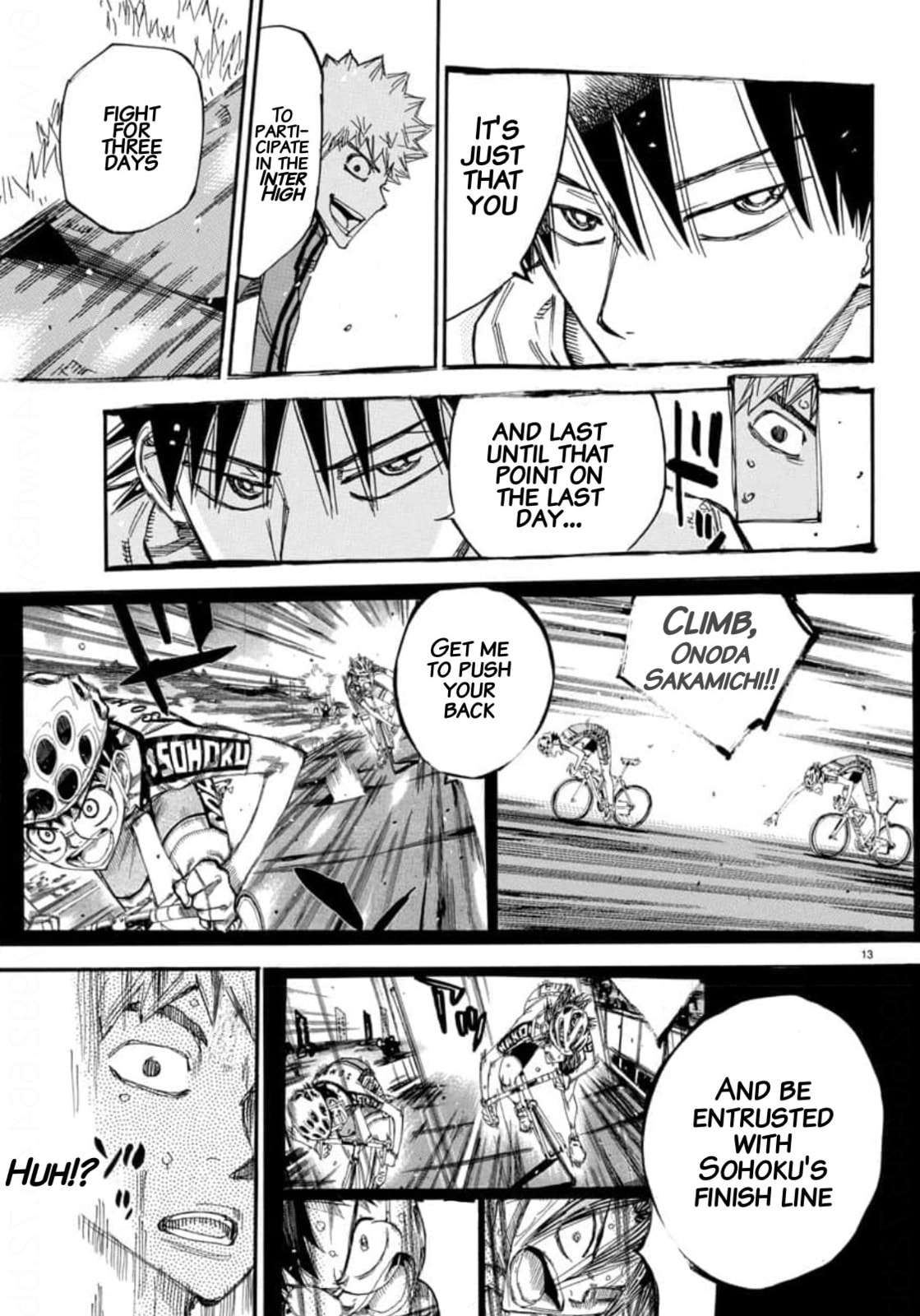 Yowamushi Pedal Chapter 651 page 12 - 