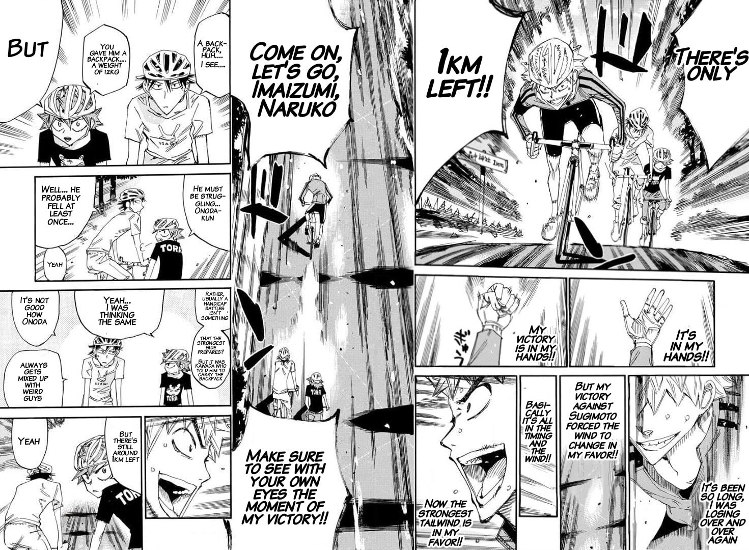Yowamushi Pedal Chapter 651 page 14 - 