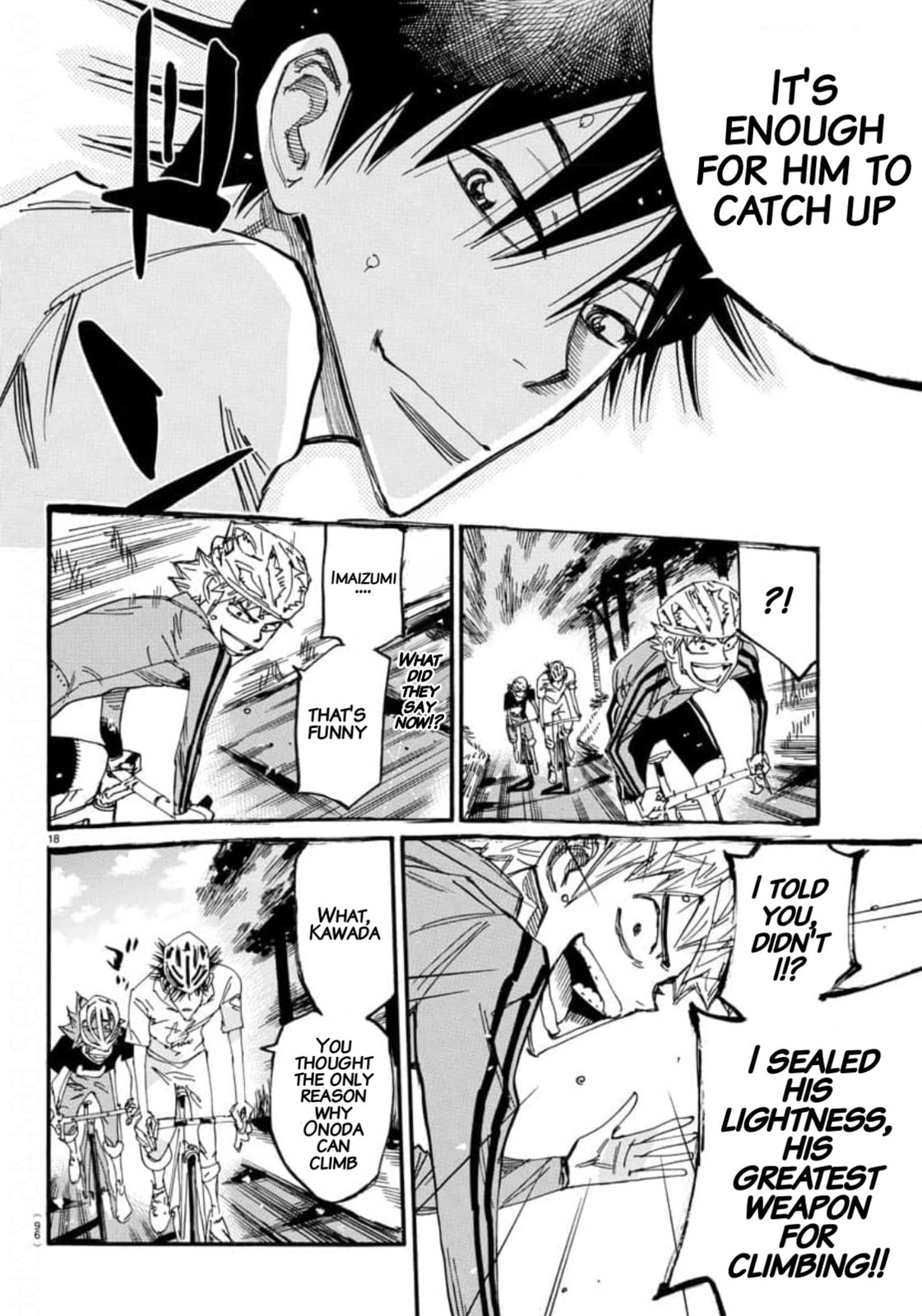 Yowamushi Pedal Chapter 651 page 15 - 