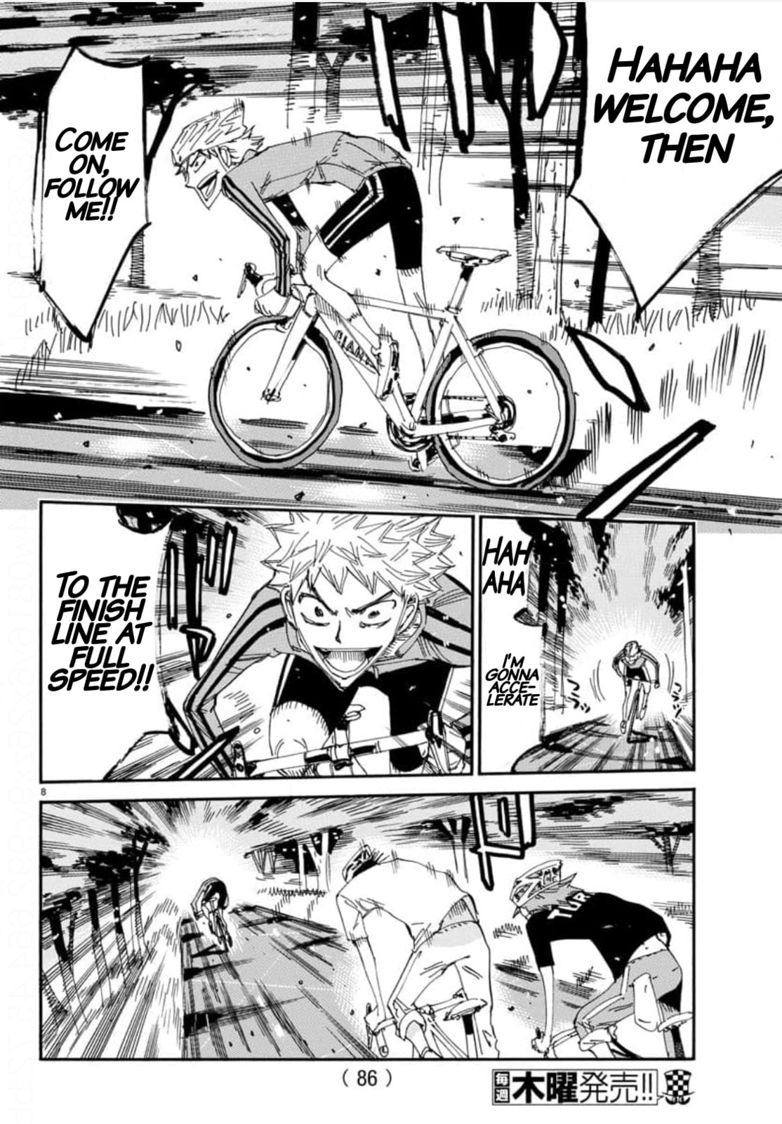 Yowamushi Pedal Chapter 651 page 7 - 