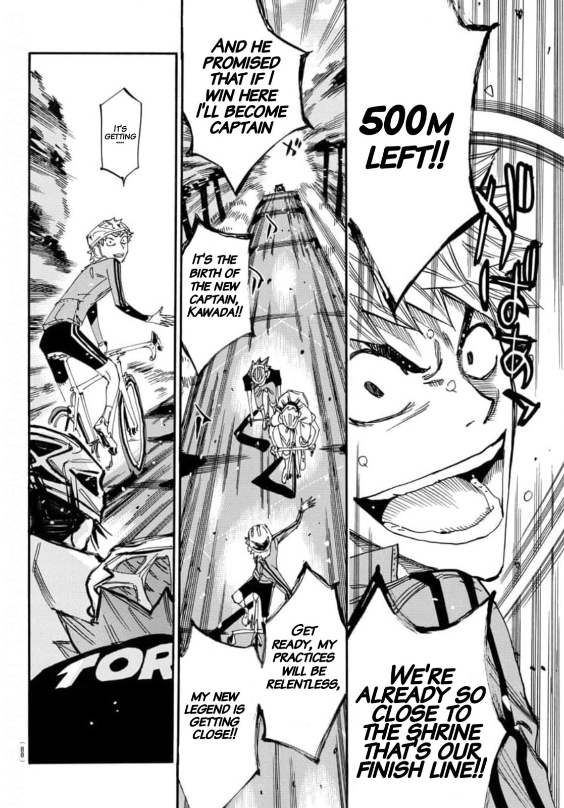 Yowamushi Pedal Chapter 652 page 13 - 