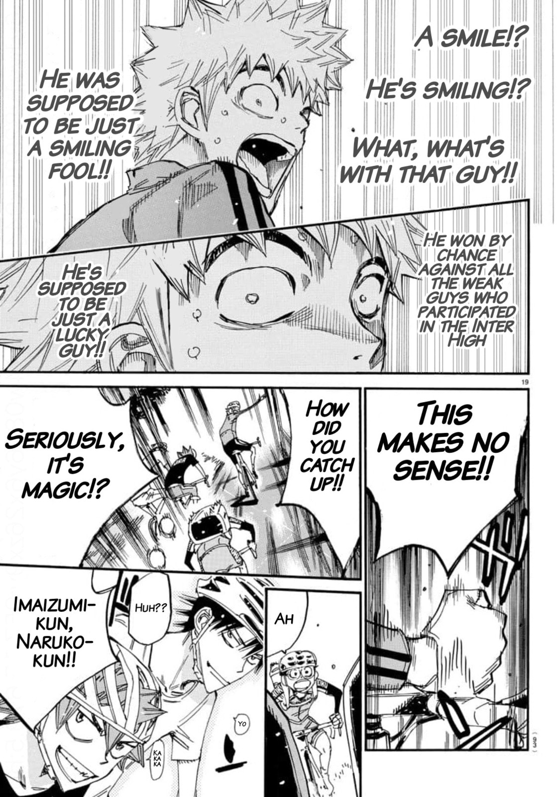 Yowamushi Pedal Chapter 652 page 17 - 