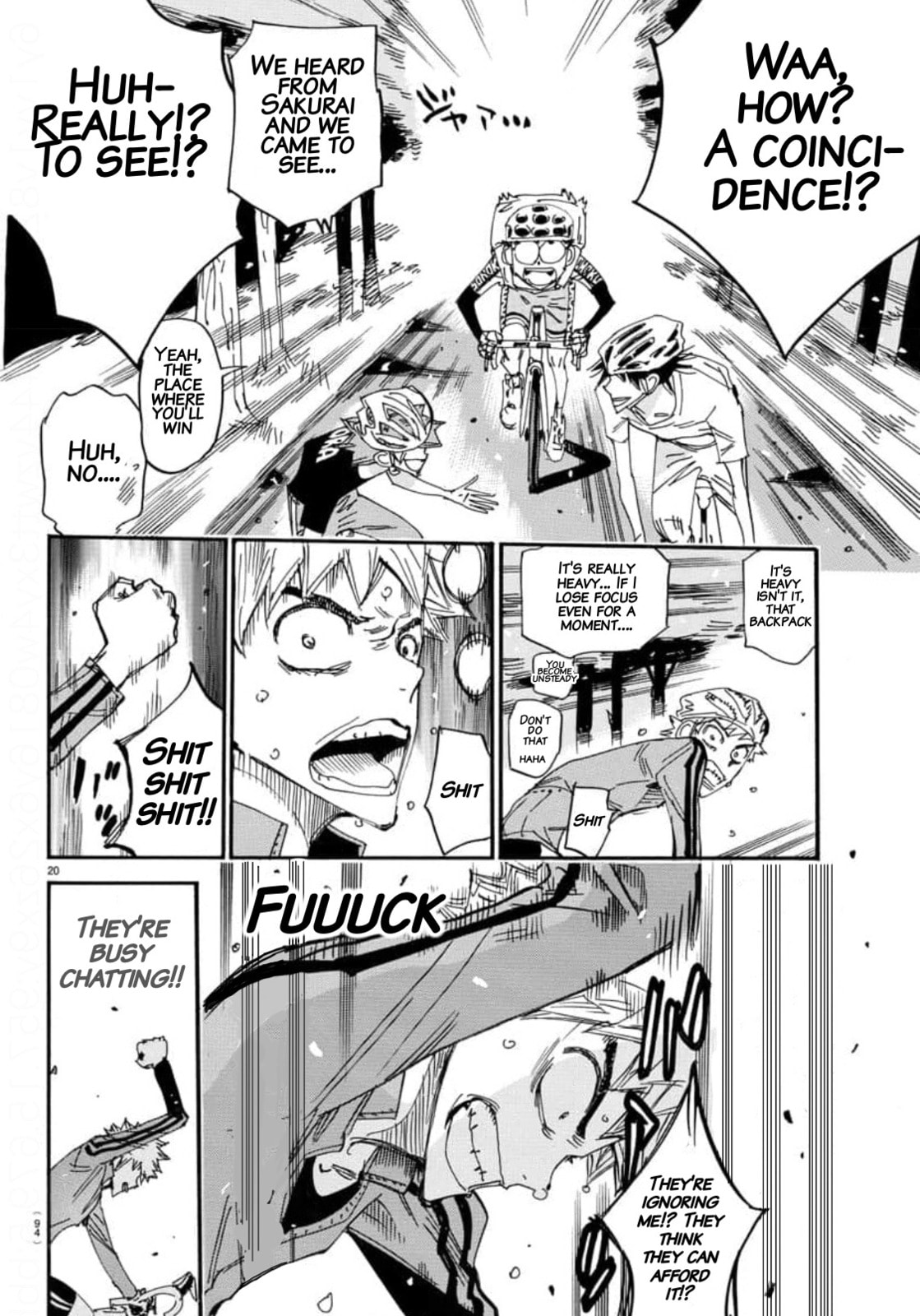 Yowamushi Pedal Chapter 652 page 18 - 