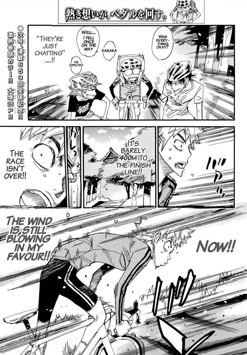 Yowamushi Pedal Chapter 652 page 19 - 