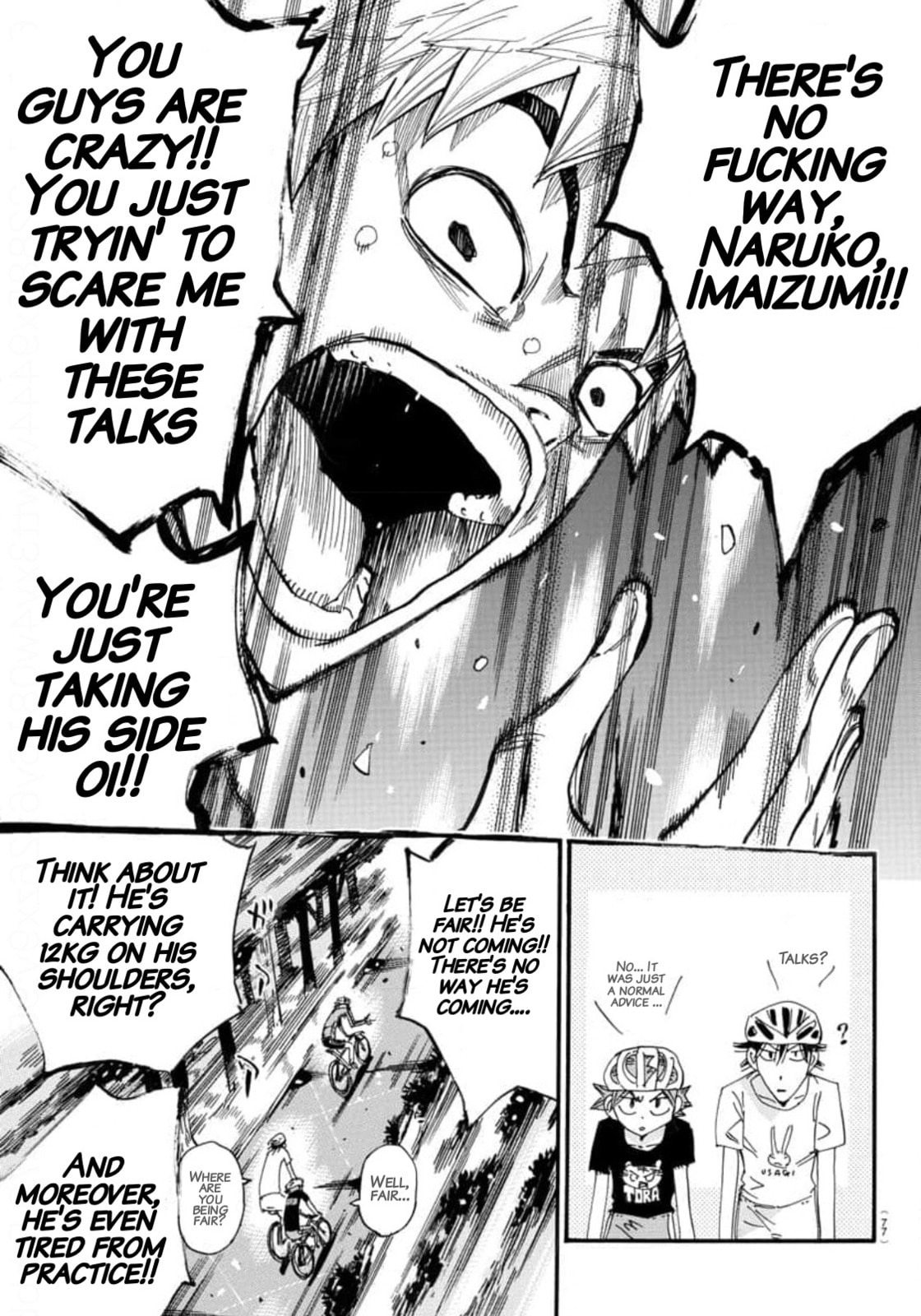 Yowamushi Pedal Chapter 652 page 3 - 