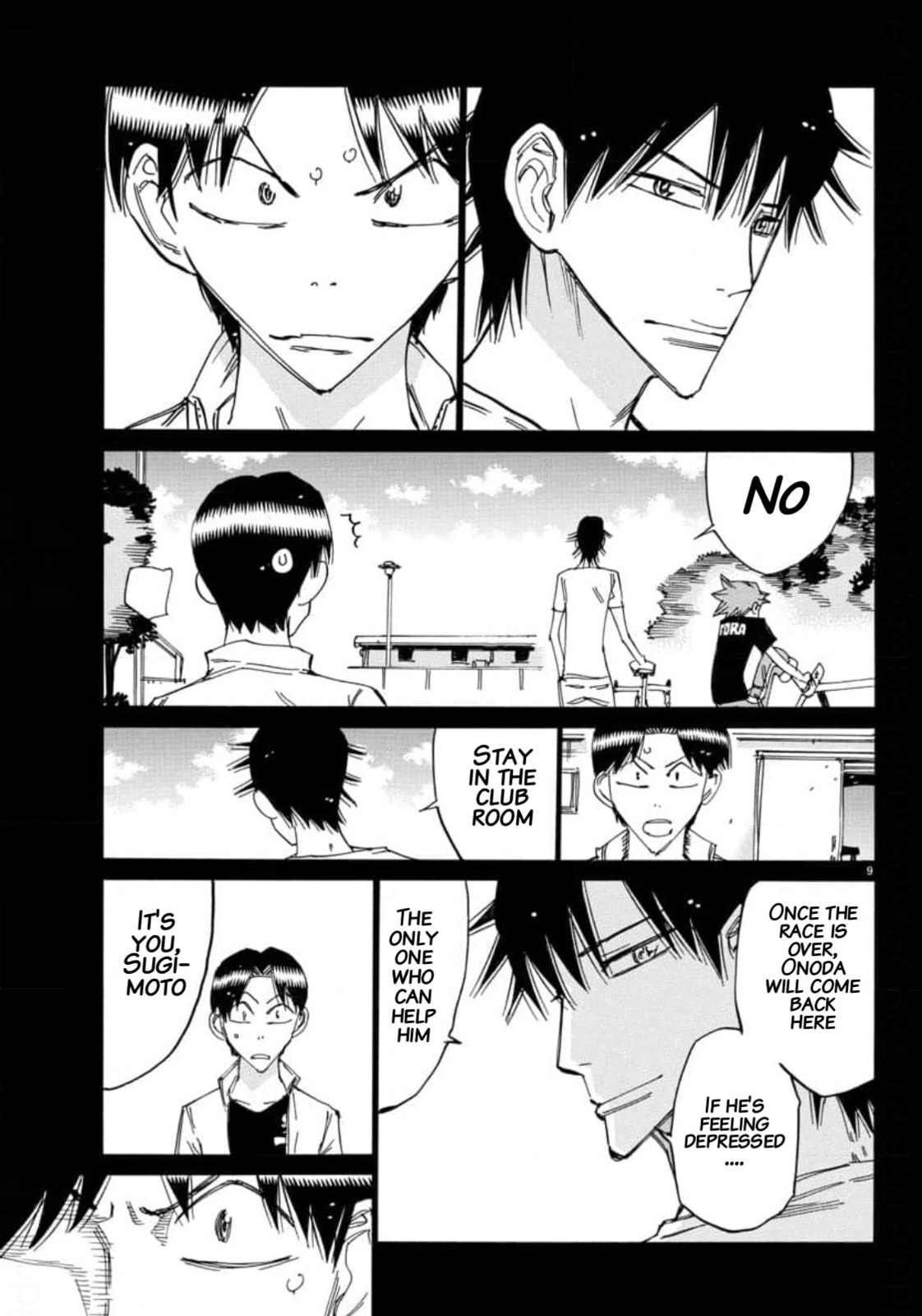 Yowamushi Pedal Chapter 652 page 8 - 