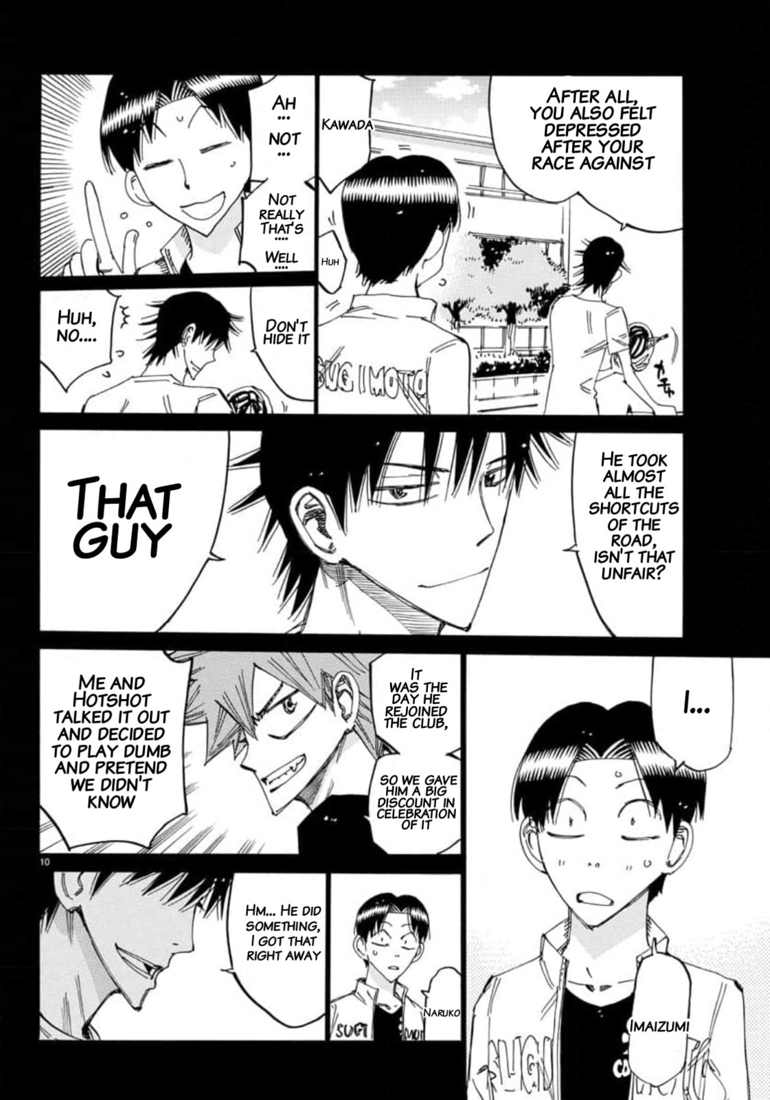 Yowamushi Pedal Chapter 652 page 9 - 