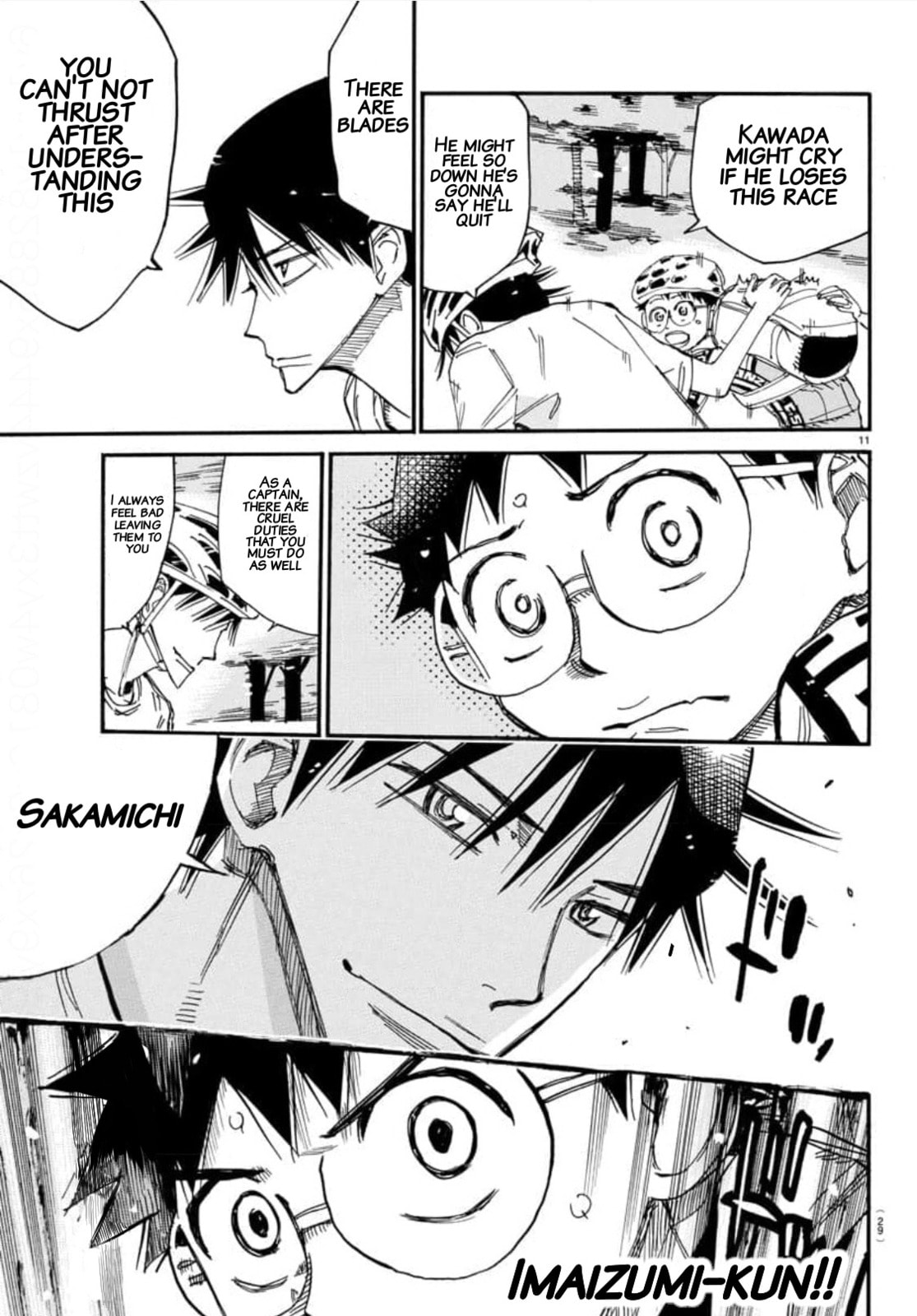 Yowamushi Pedal Chapter 653 page 12 - 
