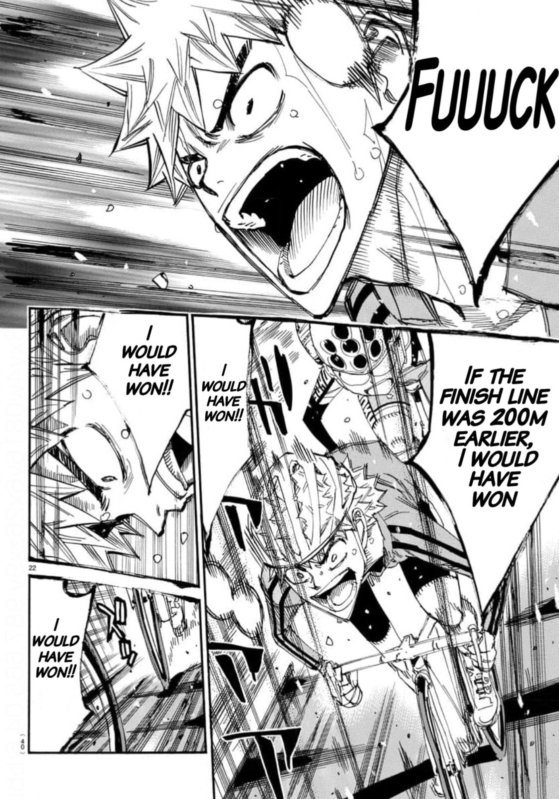 Yowamushi Pedal Chapter 653 page 20 - 