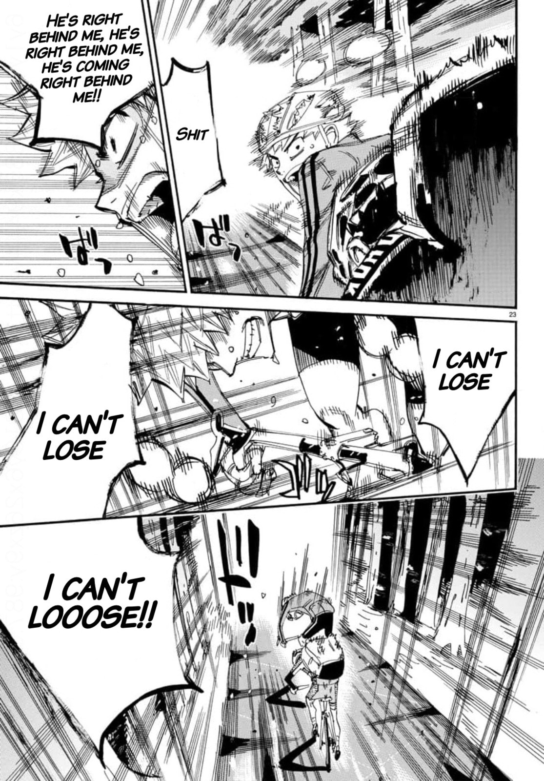Yowamushi Pedal Chapter 653 page 21 - 