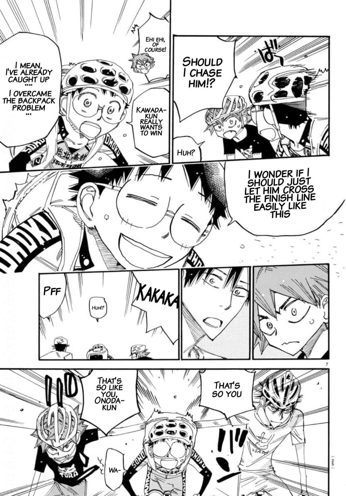 Yowamushi Pedal Chapter 653 page 8 - 
