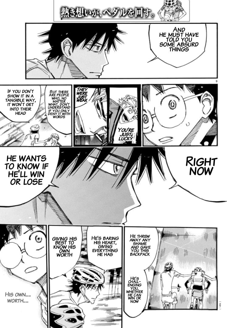 Yowamushi Pedal Chapter 653 page 10 - 