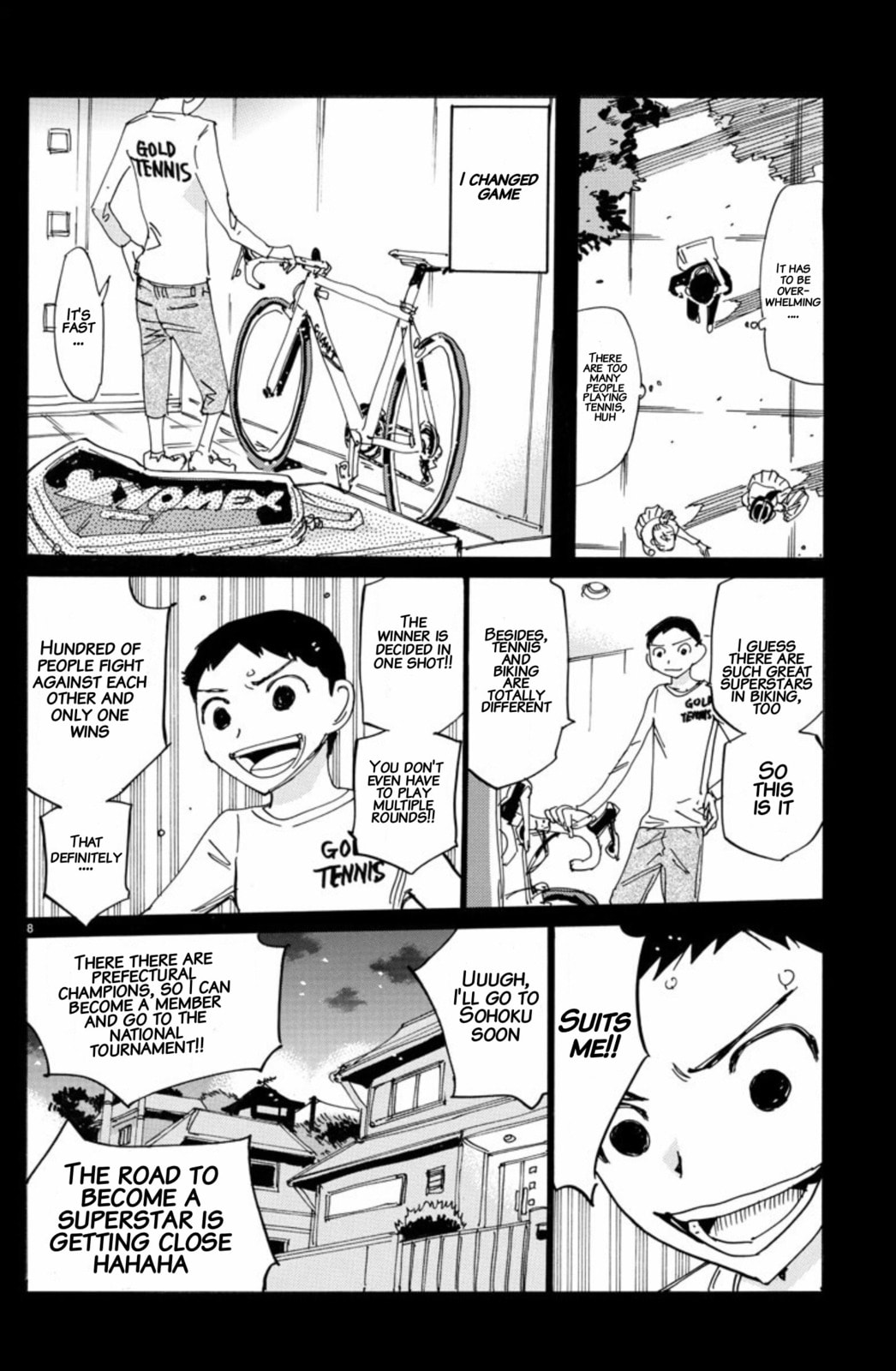 Yowamushi Pedal Chapter 654 page 7 - 
