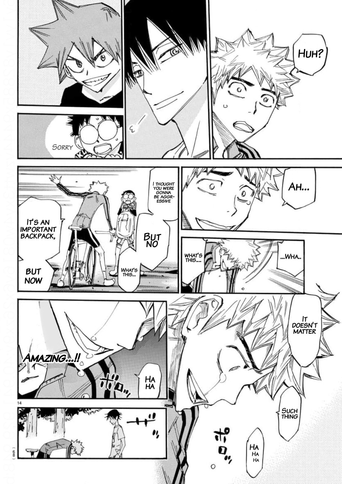 Yowamushi Pedal Chapter 655 page 12 - 