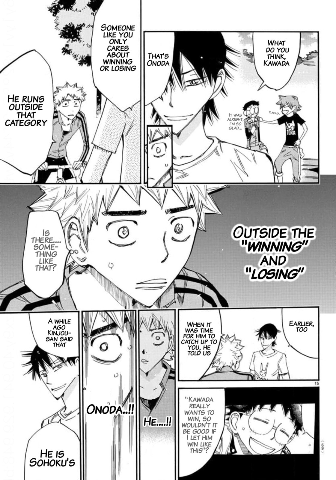 Yowamushi Pedal Chapter 655 page 13 - 