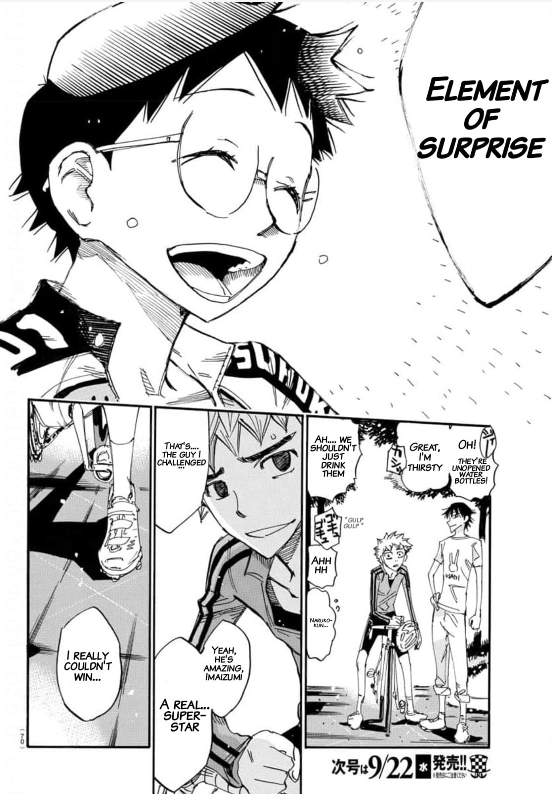 Yowamushi Pedal Chapter 655 page 14 - 