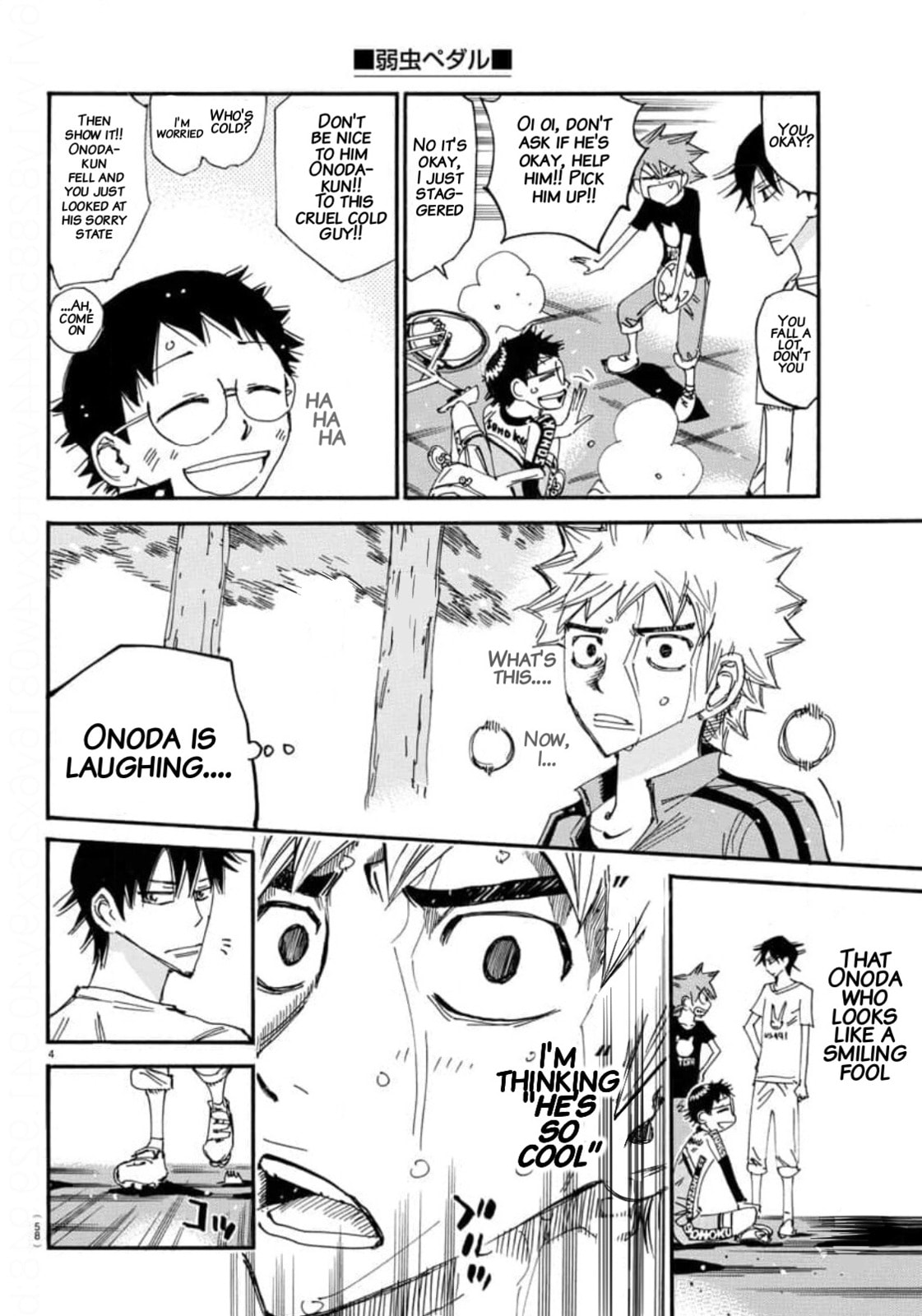 Yowamushi Pedal Chapter 655 page 3 - 