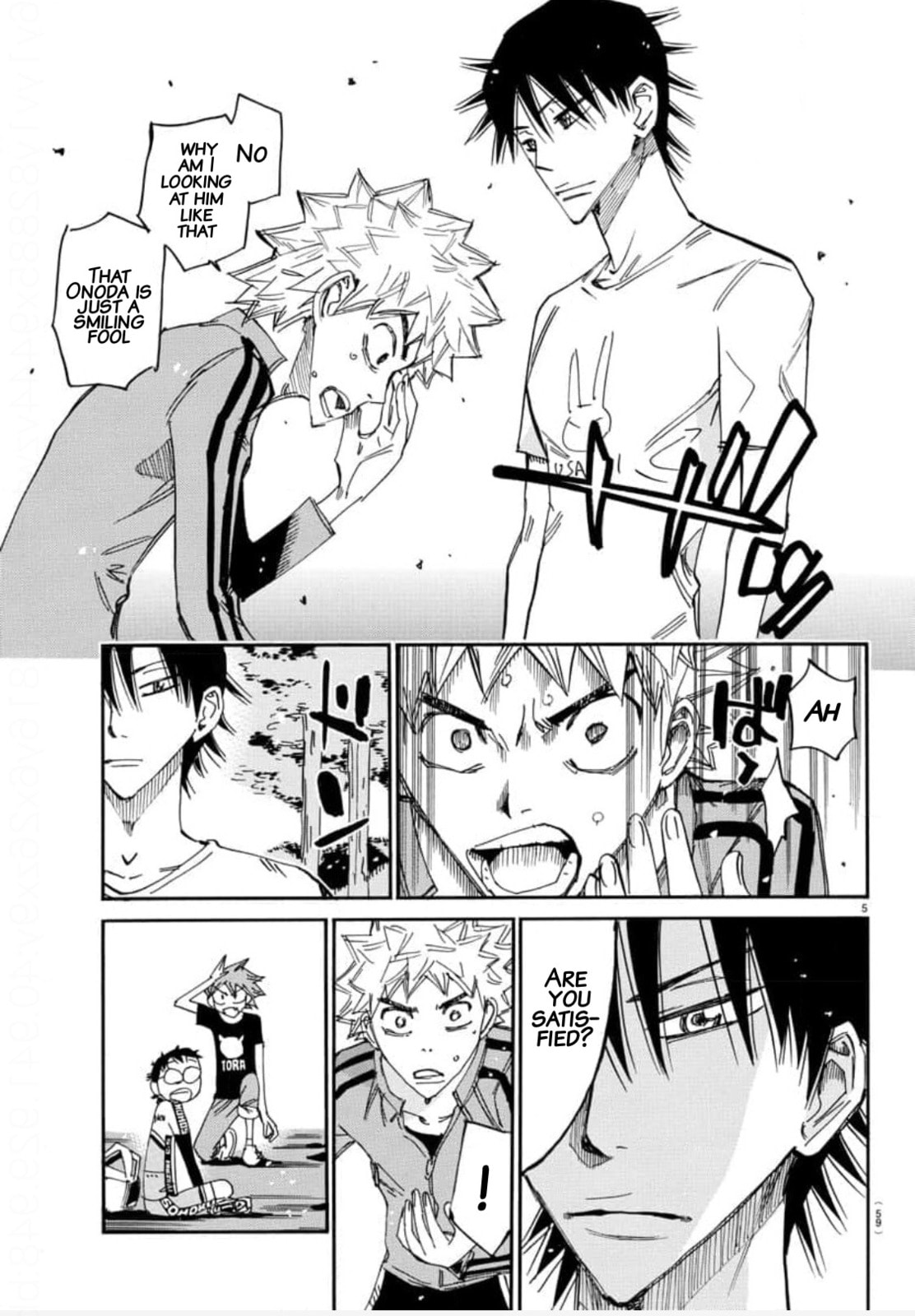 Yowamushi Pedal Chapter 655 page 4 - 