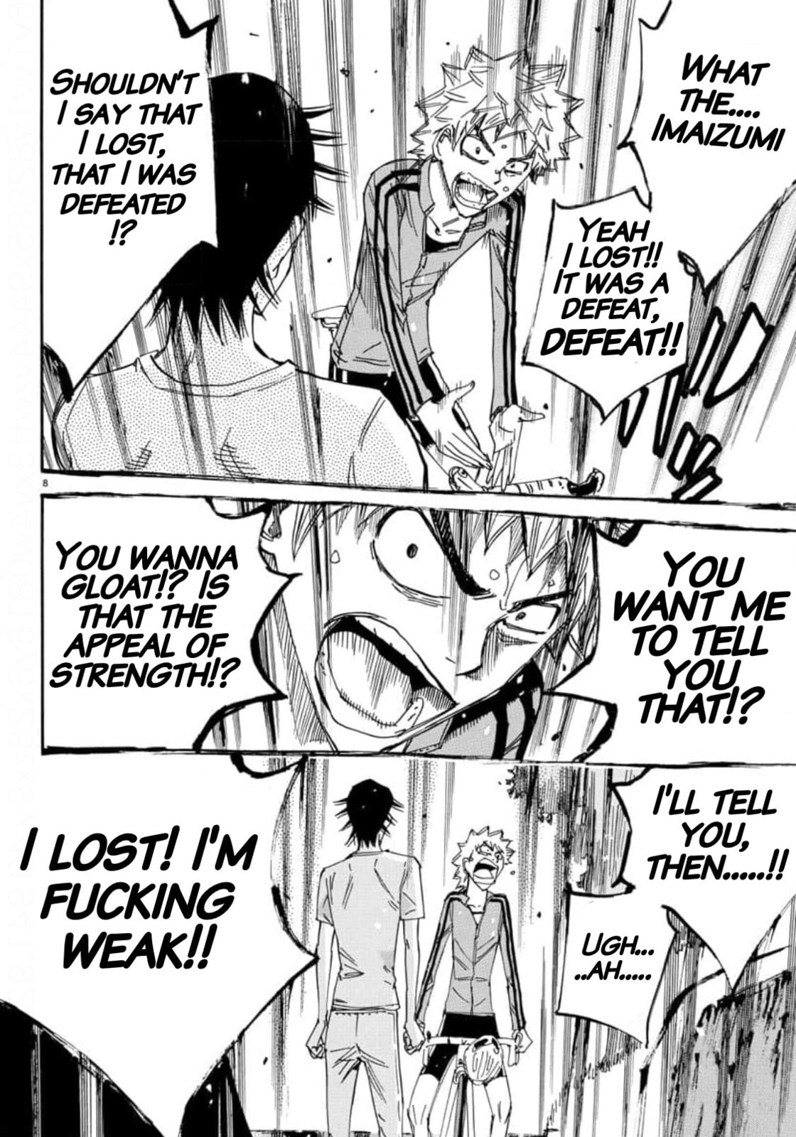 Yowamushi Pedal Chapter 655 page 7 - 
