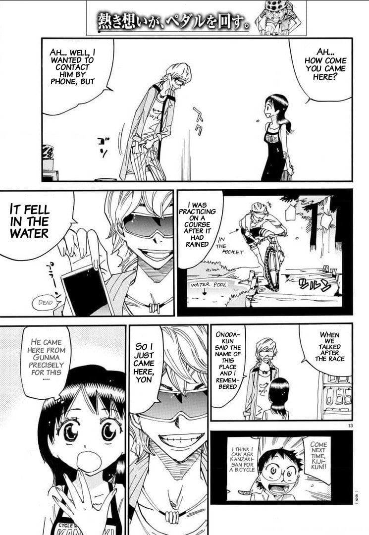 Yowamushi Pedal Chapter 656 page 11 - 