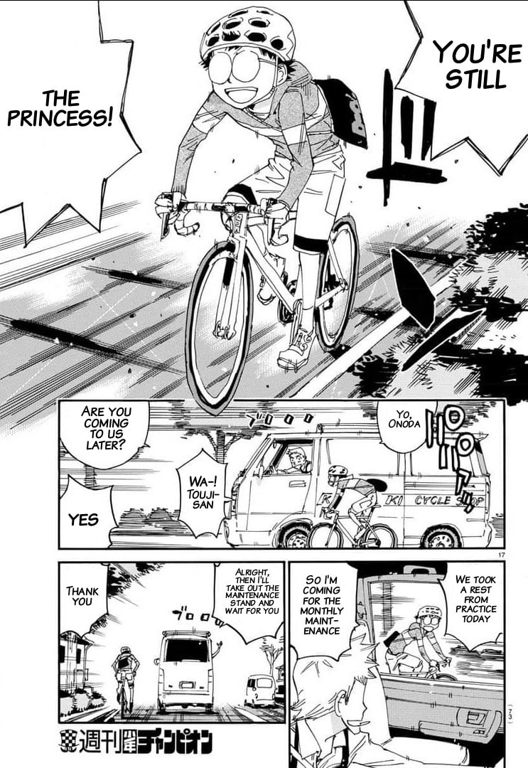 Yowamushi Pedal Chapter 656 page 15 - 
