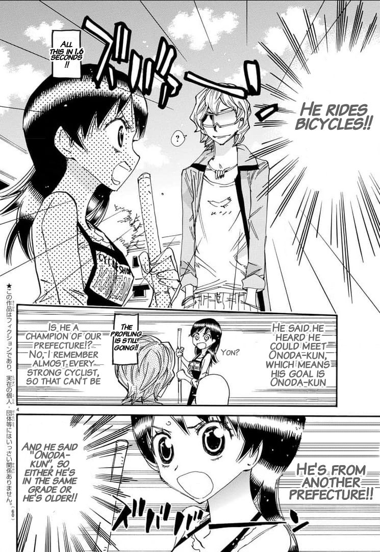Yowamushi Pedal Chapter 656 page 3 - 