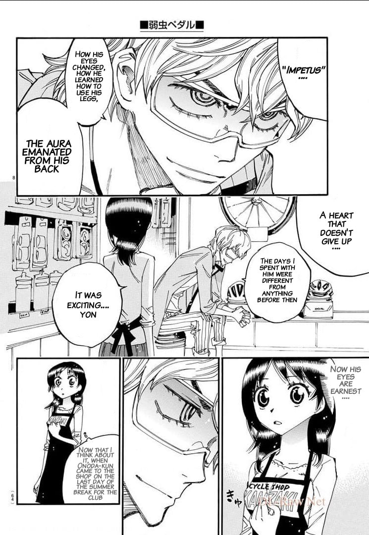 Yowamushi Pedal Chapter 656 page 7 - 