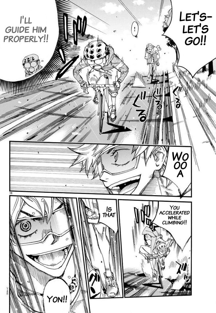 Yowamushi Pedal Chapter 657 page 15 - 