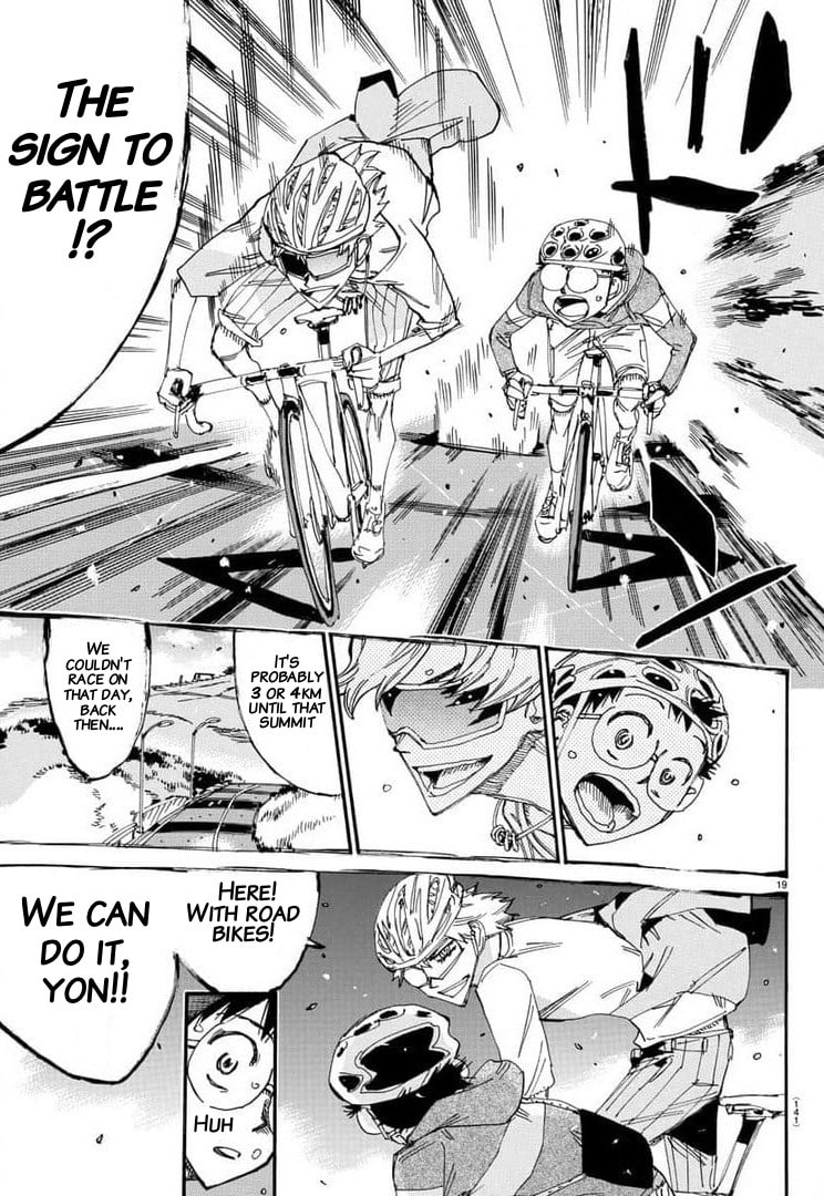 Yowamushi Pedal Chapter 657 page 16 - 