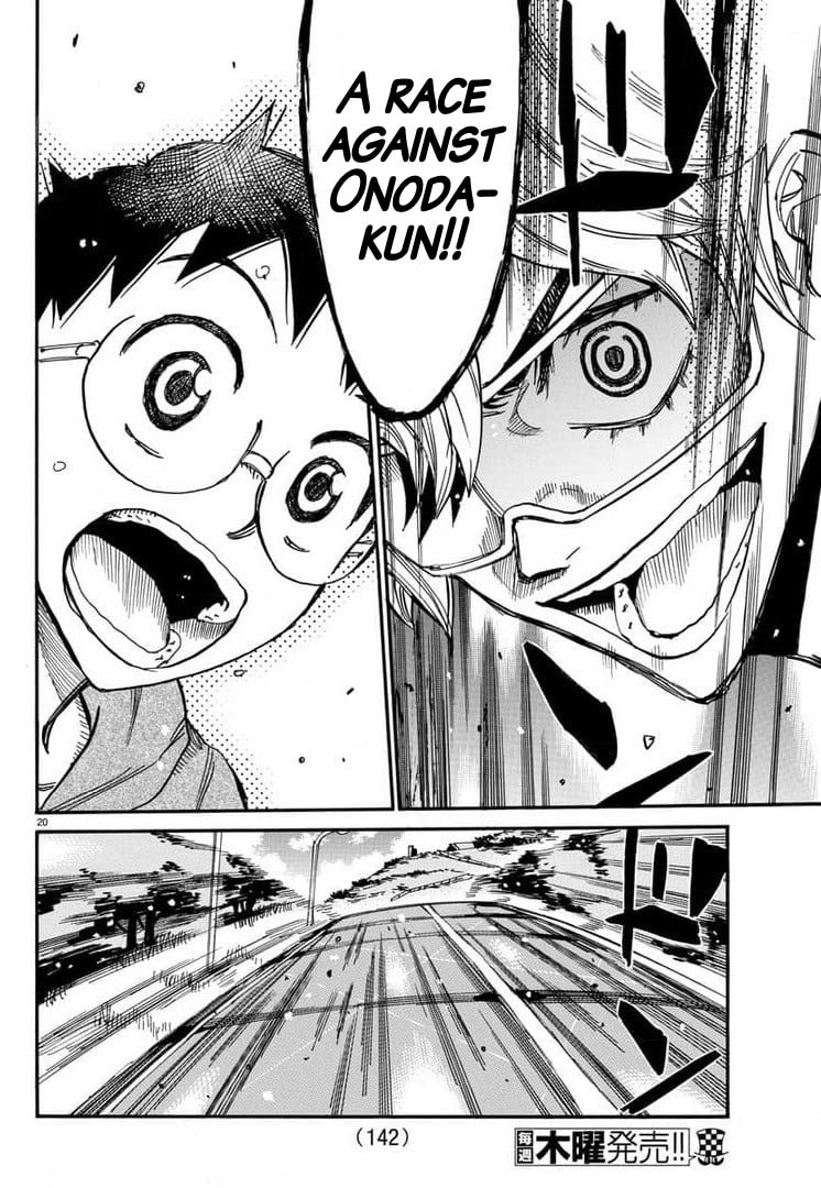 Yowamushi Pedal Chapter 657 page 17 - 