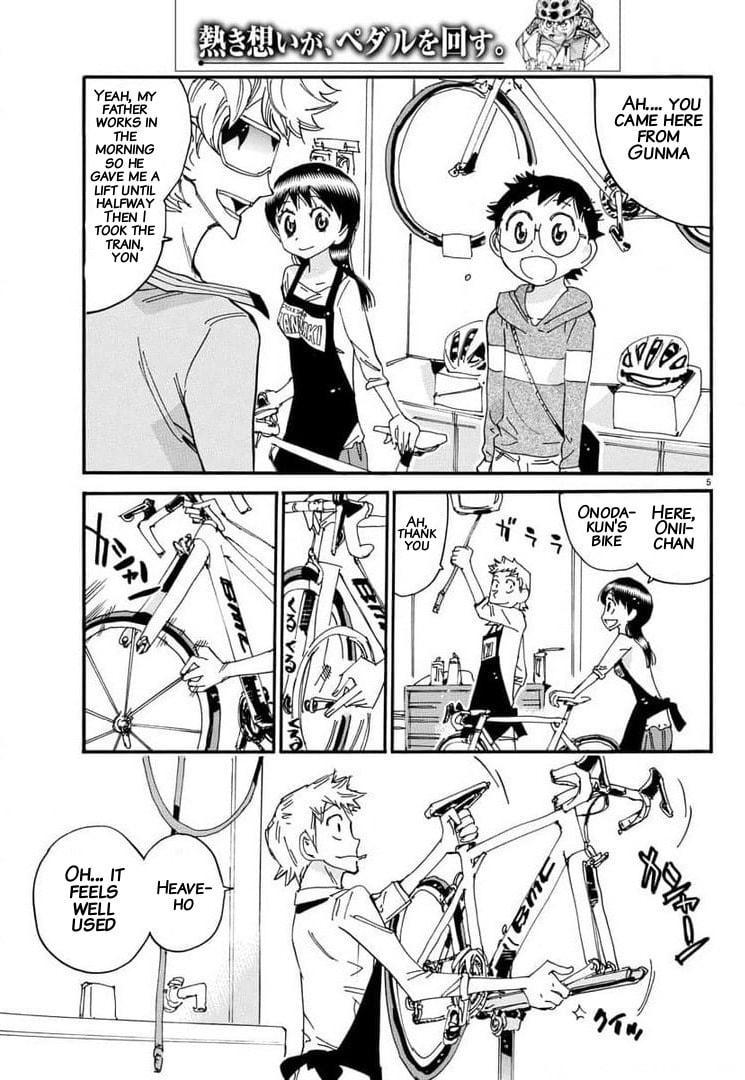 Yowamushi Pedal Chapter 657 page 5 - 
