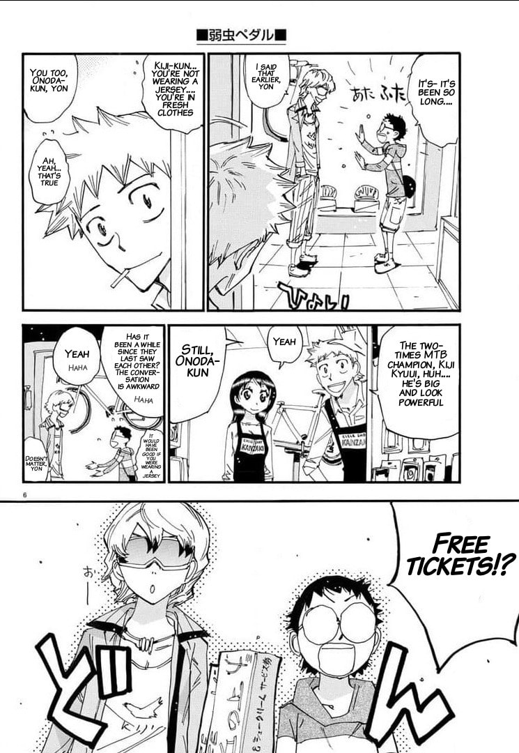 Yowamushi Pedal Chapter 657 page 6 - 