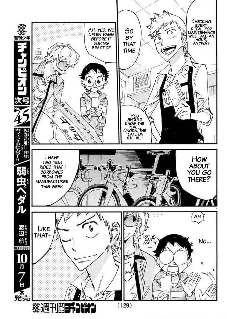 Yowamushi Pedal Chapter 657 page 7 - 