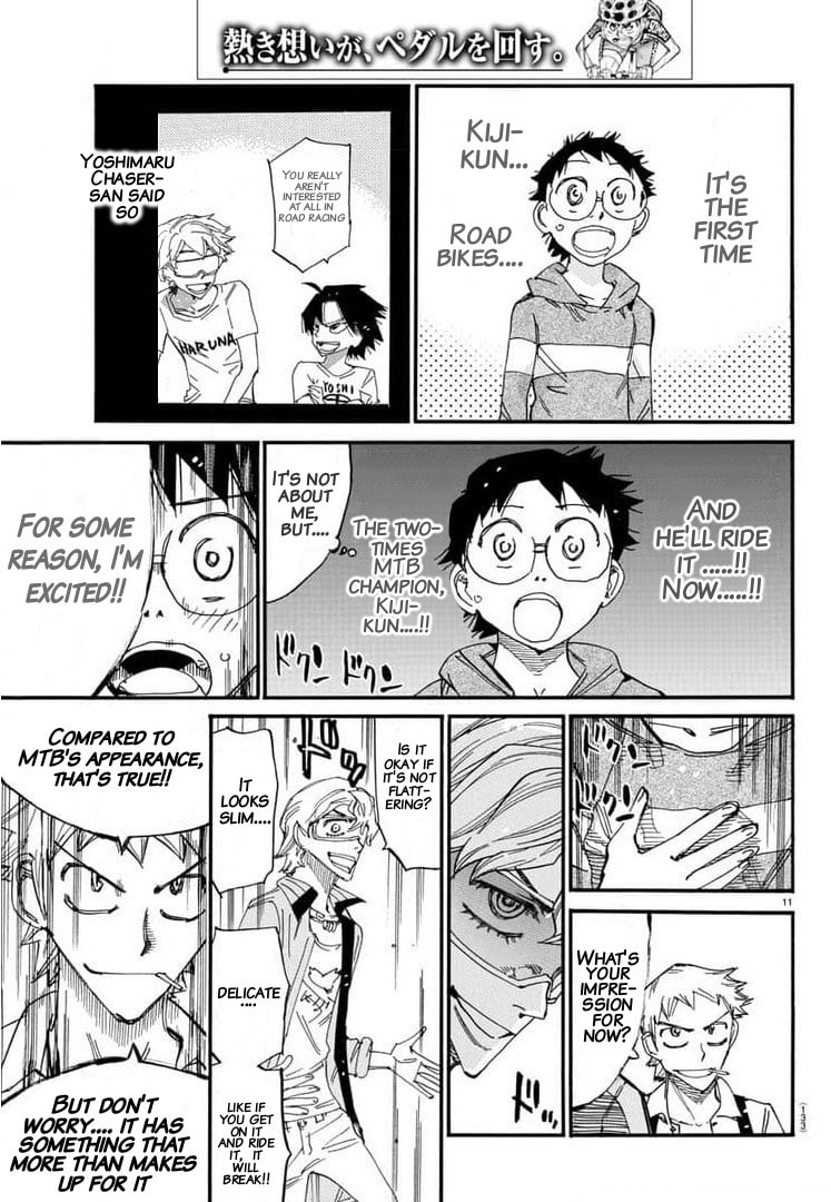 Yowamushi Pedal Chapter 657 page 10 - 