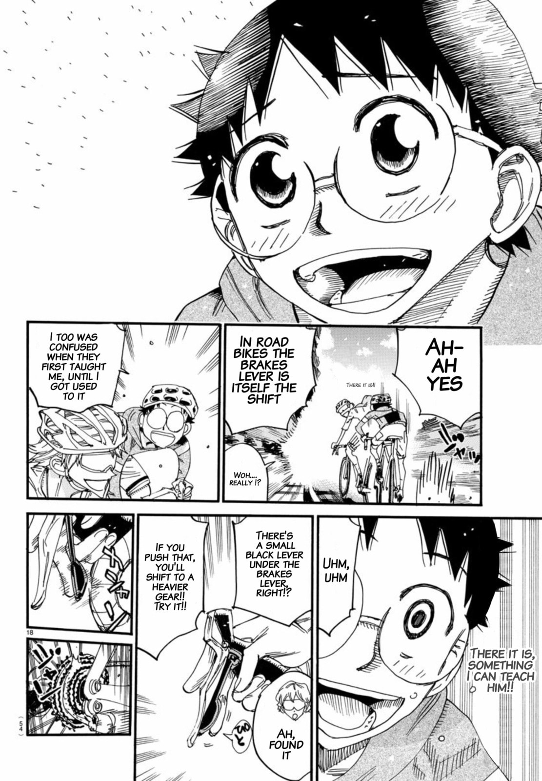 Yowamushi Pedal Chapter 658 page 16 - 